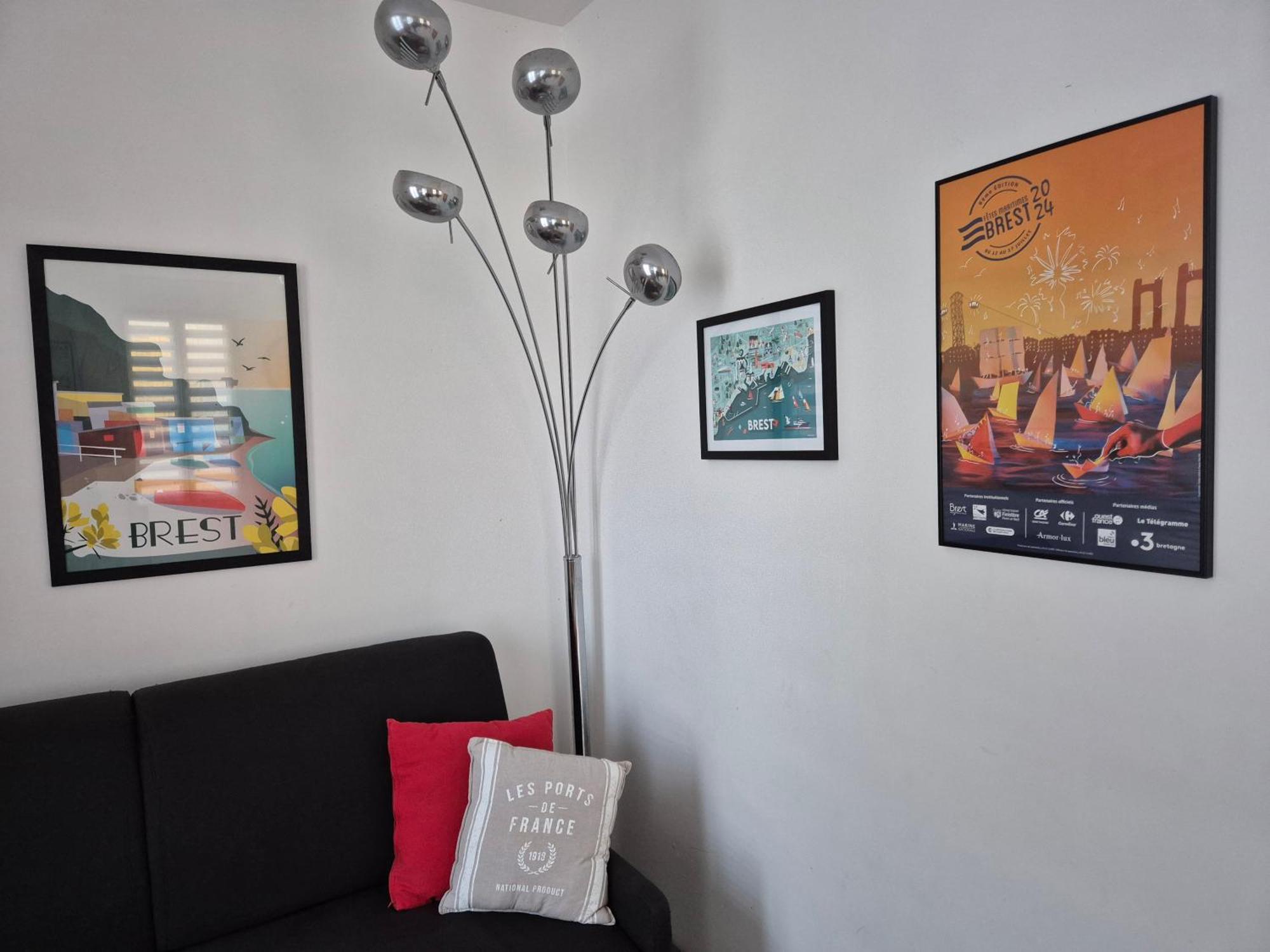Ferienwohnung Urban Chic 44 M2 Brest Exterior foto